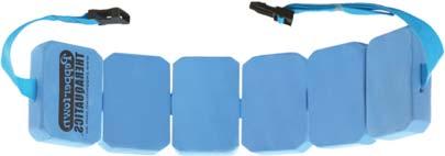 95 ITEM 6016 AQUA FITNESS BELT Removable closed cell foam pieces designed for custom fit and
