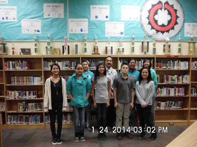 recently participated in the Navajo Nation Spelling Bee, which was held