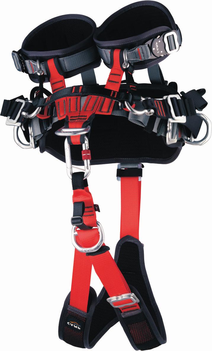 1 POSSILE CONFIGURTIONS 1. Use of the sit harness only, for positioning applications where fall arrest function is not required; 2.