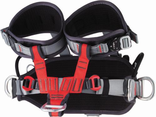 jobs; 3. Combination of the chest part with the sit harness (in the configurations 1 and 2).