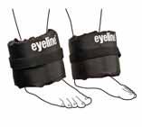 Red EY120 Ankle cuffs Soft EVA foam with clip buckles EYAAC