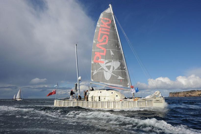 Raising Awareness is critical Adventurer/environmentalist David de Rothschild set sail on a 60 foot catamaran called Plastiki, made buoyant using 12,500