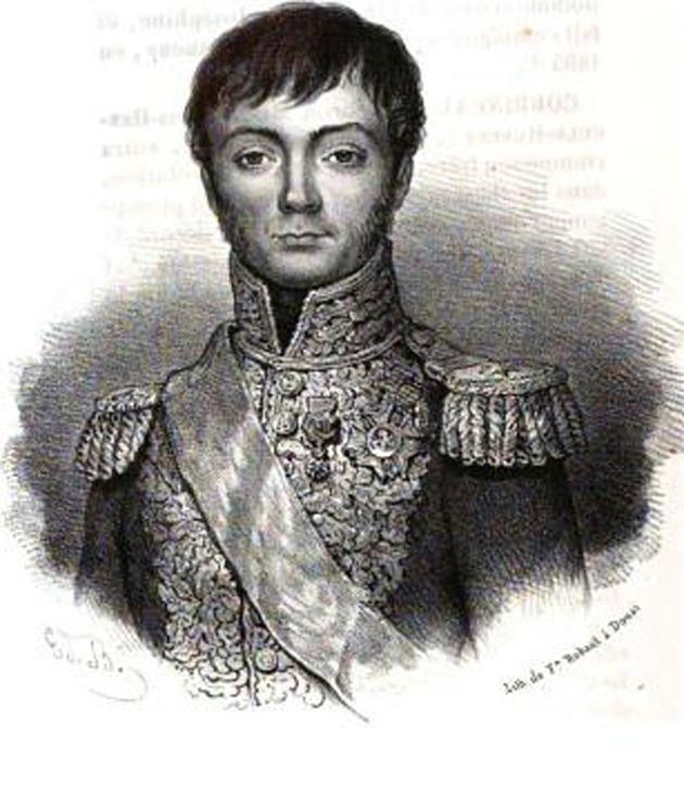 General de brigade Jean-Baptiste Corbineau (1776-1848) (lithography from M.