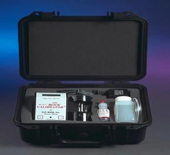 The Mini-Buck Calibrator The first electronic calibrator designed by an industrial hygienist for industrial hygienists Combining ease of operation with absolute accuracy, the mini-buck Calibrator