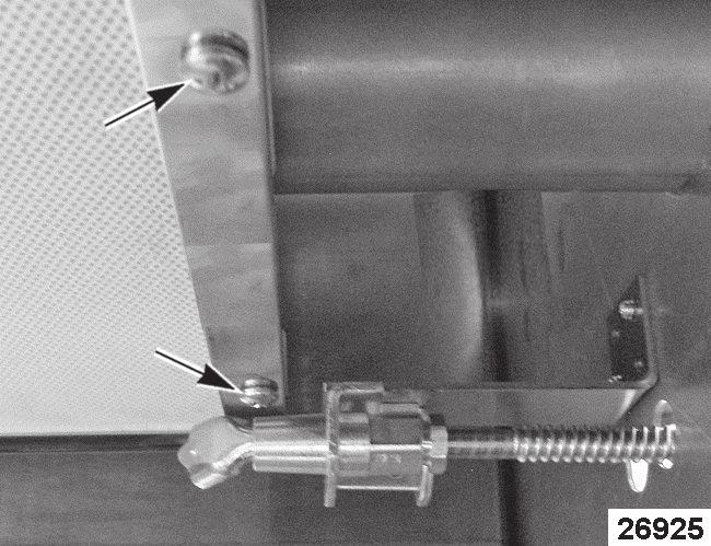 burner. The screws secure the burner mounting bracket to the burner. Fig. 28 7.
