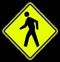 rate from 18 percent to 88 percent. 1 Pedestrian flashing beacons can use manual W11-2 Pedestrian warning sign Source: MUTCD 29 edition push buttons or automated passive (i.e., video or infrared) pedestrian detection, and should be unlit when not activated.