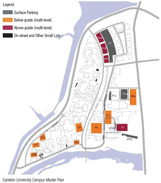 AECOM Carleton University Parking Lot P6C Transportation Impact Assessment Figure 1.