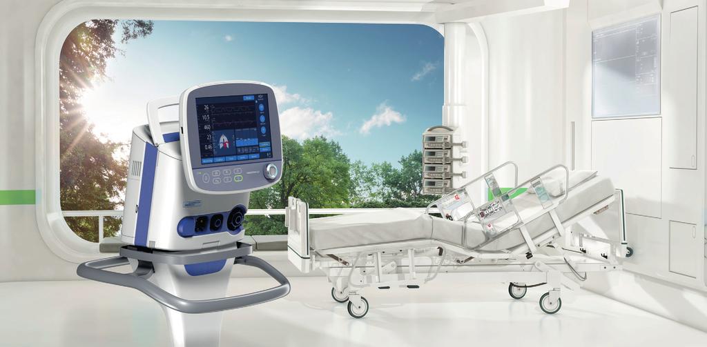 Meet the The ventilator is a modular highend ventilation solution for all patient groups.