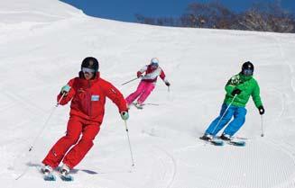 For intermediate and advanced skiers and snowboarders. 2.