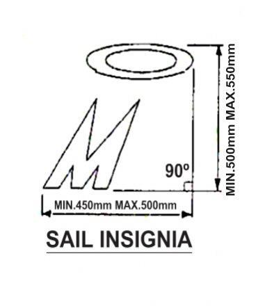 (iv) The hull may be cut away for the installation of a spinnaker chute (v) A maximum of two bushed holes of not more than 6mm diameter (10mm diameter max.