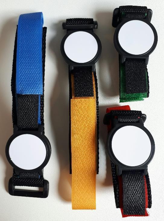 Radio-Frequency Identification Tags Athletes competing at Oceans 19, will be issued with an adjustable Velcro RFID band, which must be worn during all events, excluding flags.