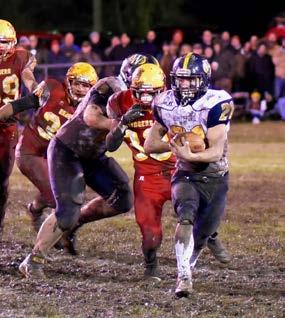 11.2.18 At Reading Reading 28 Whiteford 6 TEAM STATISTICS W R First downs-plays 11-60 14-41 Rushes-yards 47-169 36-220 Comp-Att-Int 5-13-1 3-5-0 Passing yards 49 43 Fumbles-Lost 3-2 1-1 Punts-Avg.