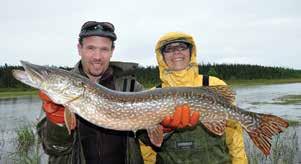 In the world of fishing this is an ideal habitat for Northern Pike, Lake