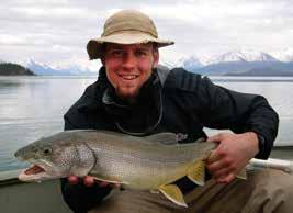 Trolling for Lake Trout after dinner at the lodge is a perfect way to
