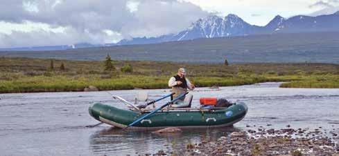 10 11 One of the very best ways to access Alaska s best fishing is by raft - peacefully drifting down a pristine river with your guide steering you to the best of honey holes.