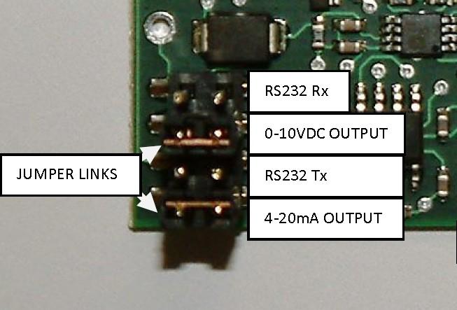 CONFIGURATION RS232 OPERATION The 7823 may be reconfigured at any time by adjusting the position of the header pin jumper links on the interface PCB.