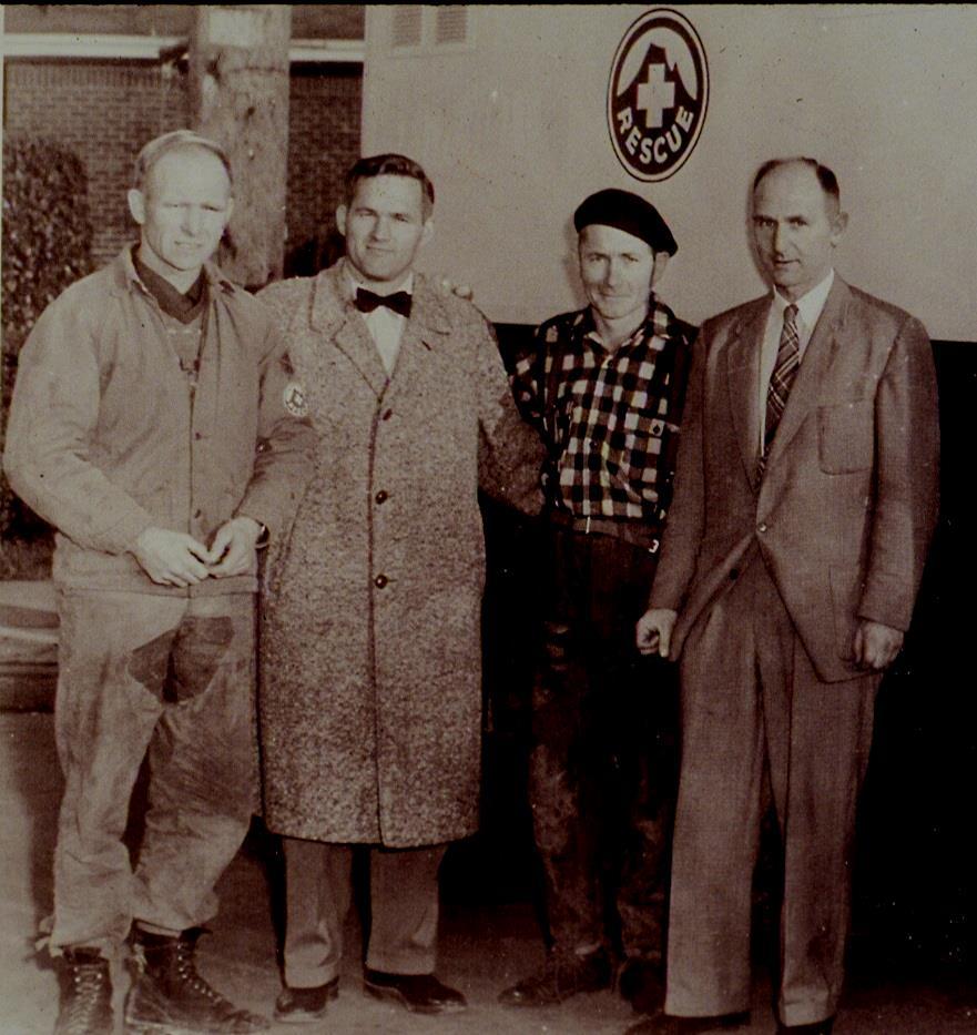 Wolf Bauer, Max Eckenburg, Ome Daiber, Dr.
