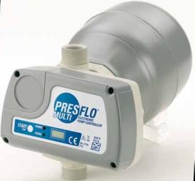 PRESS MULTI ELECTRONIC PUMP CONTROLLER The electronic PRESSURE- REGULATOR starts and stops the pump to which it is fitted as required.