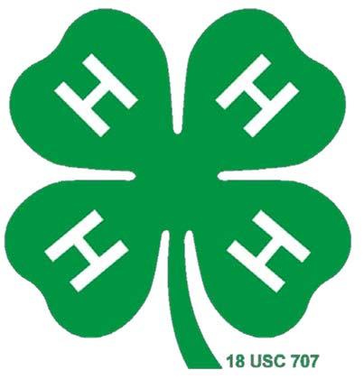 The 4-H Pledge I PLEDGE...... my HEAD to clearer thinking,... my HEART to greater loyalty,... my HANDS to larger service,.