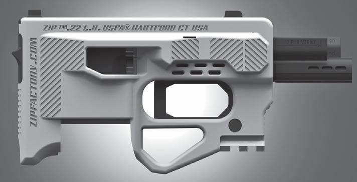 Also new in this model is a loaded chamber indicator at the rear that can be felt while the pistol is holstered, a magazine release that is easily reversible from left to right, and front slide