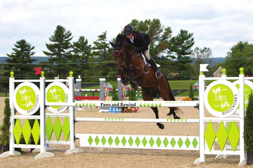 $10,000 HorseFlight 4 year-old Futurity Princeton Corinthian Young Jumpers This division is offered 10cm below the Championship level.