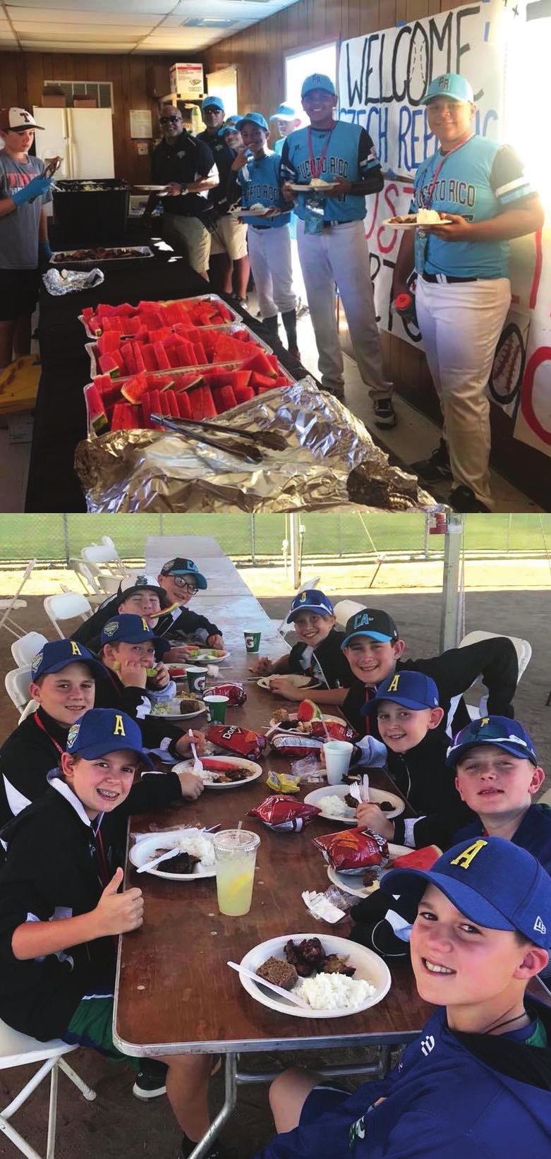 Player Meal Partnerships Must provide: Meals for a minimum 250 Players (includes Coaches/ Managers / Umpires) Companies and individuals may sponsor a meal for $1500.