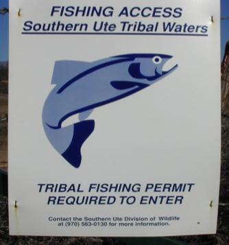 Permit Replacement All non-tribal fishermen needing to replace lost or damaged fishing permits can purchase duplicates at the Southern Ute Division of Wildlife Office. $5.