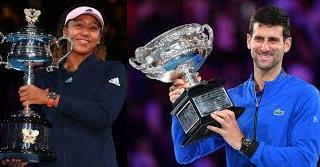 Novak Djokovic, Naomi Osaka win their titles in Australian Open 2019 Novak Djokovic defeated Rafael Nadal to win his 7 th Australian Open Men's Singles title at Melbourne. The resurgent world No.