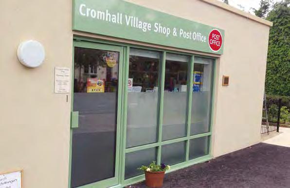 CROMHALL VILLAGE SHOP AND POST OFFICE YOUR FRIENDLY LOCAL STORE VOLUNTEERS ALWAYS NEEDED Our wide range of locally sourced fresh food products includes milk, bread, free range eggs, homemade cakes,