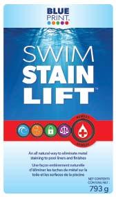 STAIN LIFT REMEDY An all natural way to remove metal staining to pool liners and finishes Quickly removes stubborn stains Compatible with all sanitizing systems 57701 793g 12 672 56 Specifically