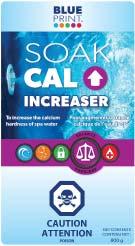 SOAK PH DECREASER Decreases the ph of spa water When ph is too high (above 7.