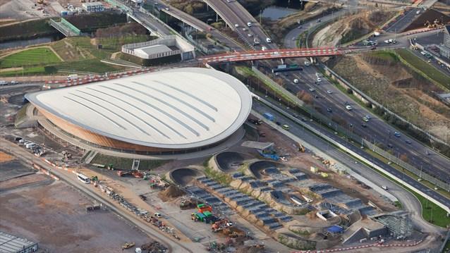 The Velodrome February 2012 The Velodrome hosted the track cycling events and has a