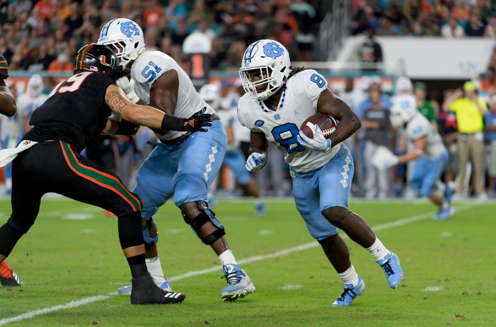 Folt Athletic Director: Bubba Cunningham THIS WEEK S MATCHUP ROLINA Record: 1-3 (1-1 ACC) Conference: ACC Head Coach: Larry Fedora (Austin College 85) Twitter: @CoachFedora Fedora s Overall Record:
