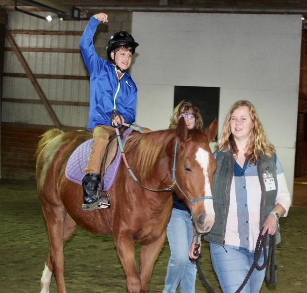 Seven months later, I showed Izzy in the independent Heroes on Horses class at The All American Quarter Horse Congress.