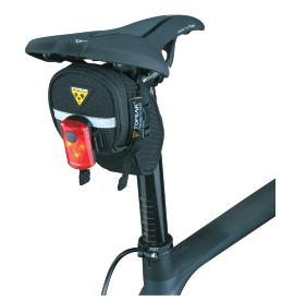 easy tool-free mounting and removal of QuickClick equipped bags, tools, lights and