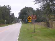 Issue: Sign Spacing on Northbound Culbreath Road Approach There is a sign on the
