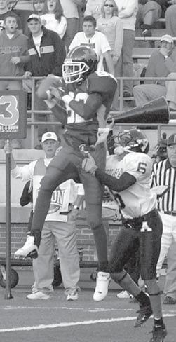 Prior to Western: Ranked 12th on the East Tennessee State football team in tackles in 2003 with 30, adding two interceptions, two fumble recoveries and a forced fumble.