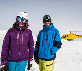 heliskitouring This true full mountain experience combines heliskiing with ski touring.