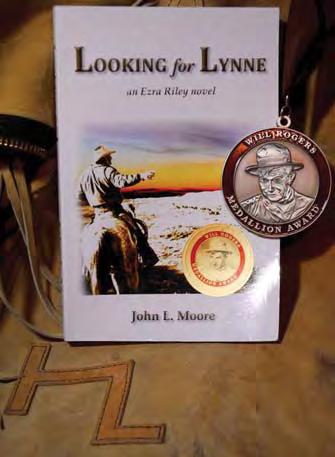 is sixth novel, ooking for ynne, won the silver medal in the 2015 Will Rogers Medallion Award for Western Fiction.