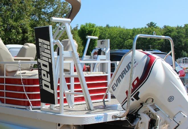 DOCKING & STORAGE Your new LilliPad Diving Board is easily lowered for safe boating, docking or rafting.