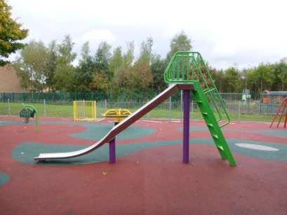 Other - Free Standing Slide Manufacturer: Wicksteed Playscapes Surface Type: Wet Pour Equipment No Surface Area Yes Total Findings: 2 Life Expectancy: 5-10 Years There