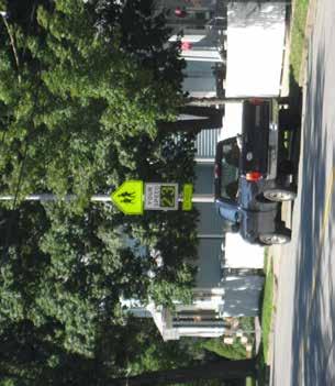 the street crossing Verify that all school zone signs are in place at the prescribed distances on both Main Street and Greenwood Avenue Ensure that all flashing school zone signs are operational
