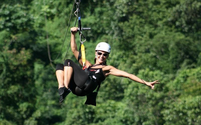 Going zip-lining at Mystic Mountain would definitely make your heart race as you are so high up in the air with feelings and thoughts about falling rushing through your mind.