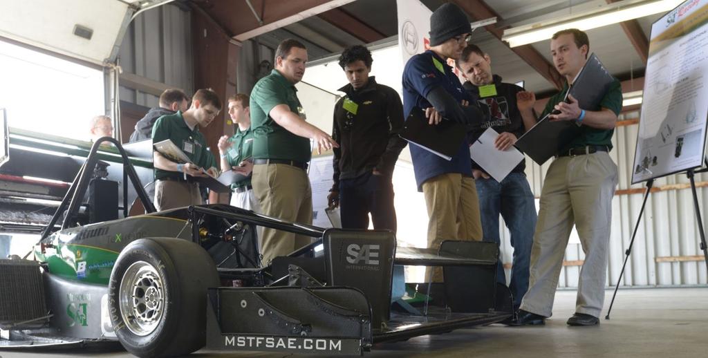 5 SPONSOR BENEFITS S&T Racing featured in Momentum magazine Directly connect and build brand awareness with high-performing future engineers with
