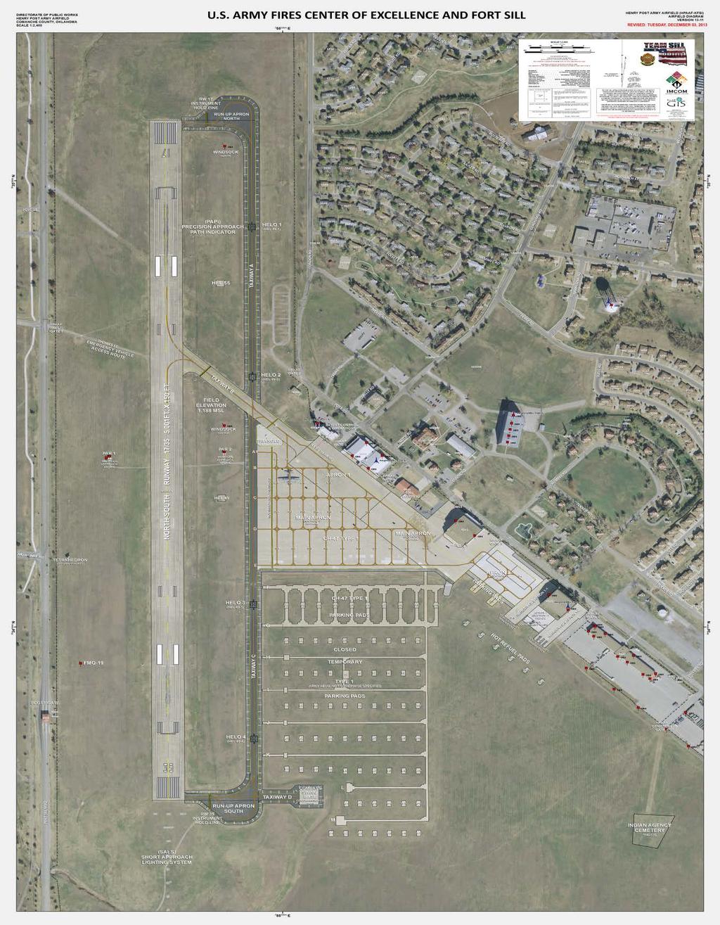 Appendix C HPAAF AIRPORT LAYOUT Airfield Operation Bldg 4907s Hangar