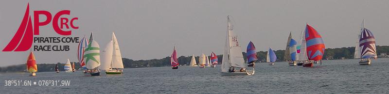 Pirates Cove Race Club PCRC 2019 Sailing Instructions All marks, except the finish line and government marks will have yellow flags on the marks to help identify PCRC marks at a distance.