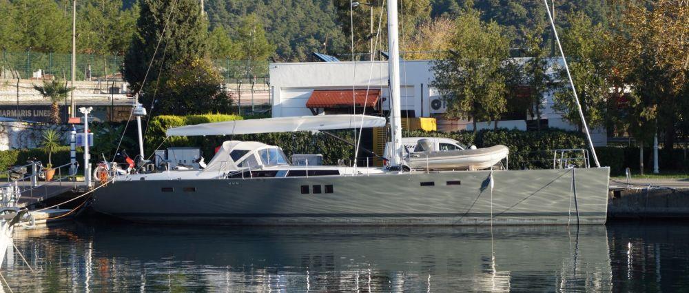 SOLD 495.000,00 EU-VAT paid Main Info Dimensions & Material Key Facts LOA 19.00 m Carbon fiber rig by NORDIC-Mast. Manufacturer Hanseyachts AG (GER) LWL 17.10 m Engine upgrade YANMAR 160 hp.