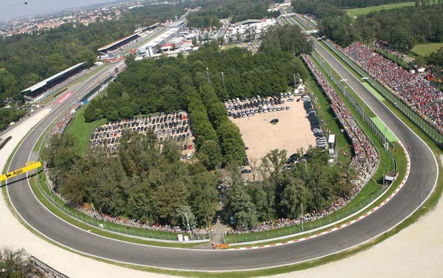 THE AUTODROME INSTALLATIONS The Monza autodrome, the biggest motor sports centre in Italy and one of the most complete and famous in the world, consists of: 3 tracks: the Grand Prix Track, 5,793 m
