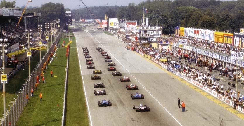 AUTODROMO NAZIONALE MONZA HISTORY To reduce the very high and dangerous speeds of Formula One cars, two chicanes were built in 1972; the first was located on the grandstand straight, while the second