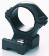 Ring mounts provide light weight and low